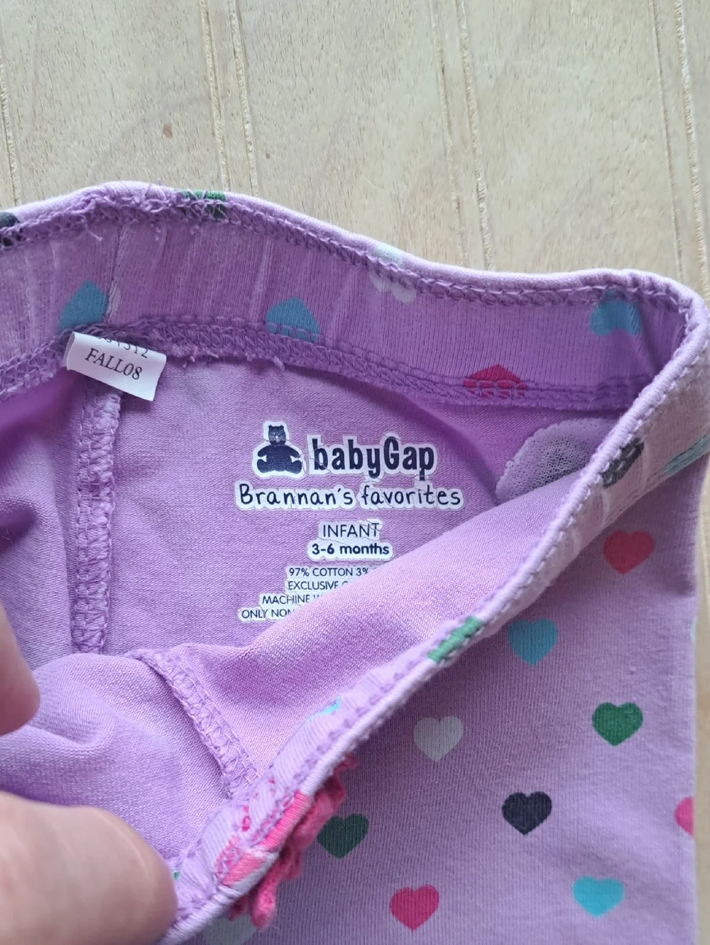 Baby Gap Brannan's Favorites Heart Bodysuit & Leggings Set Infant Comfy Casual